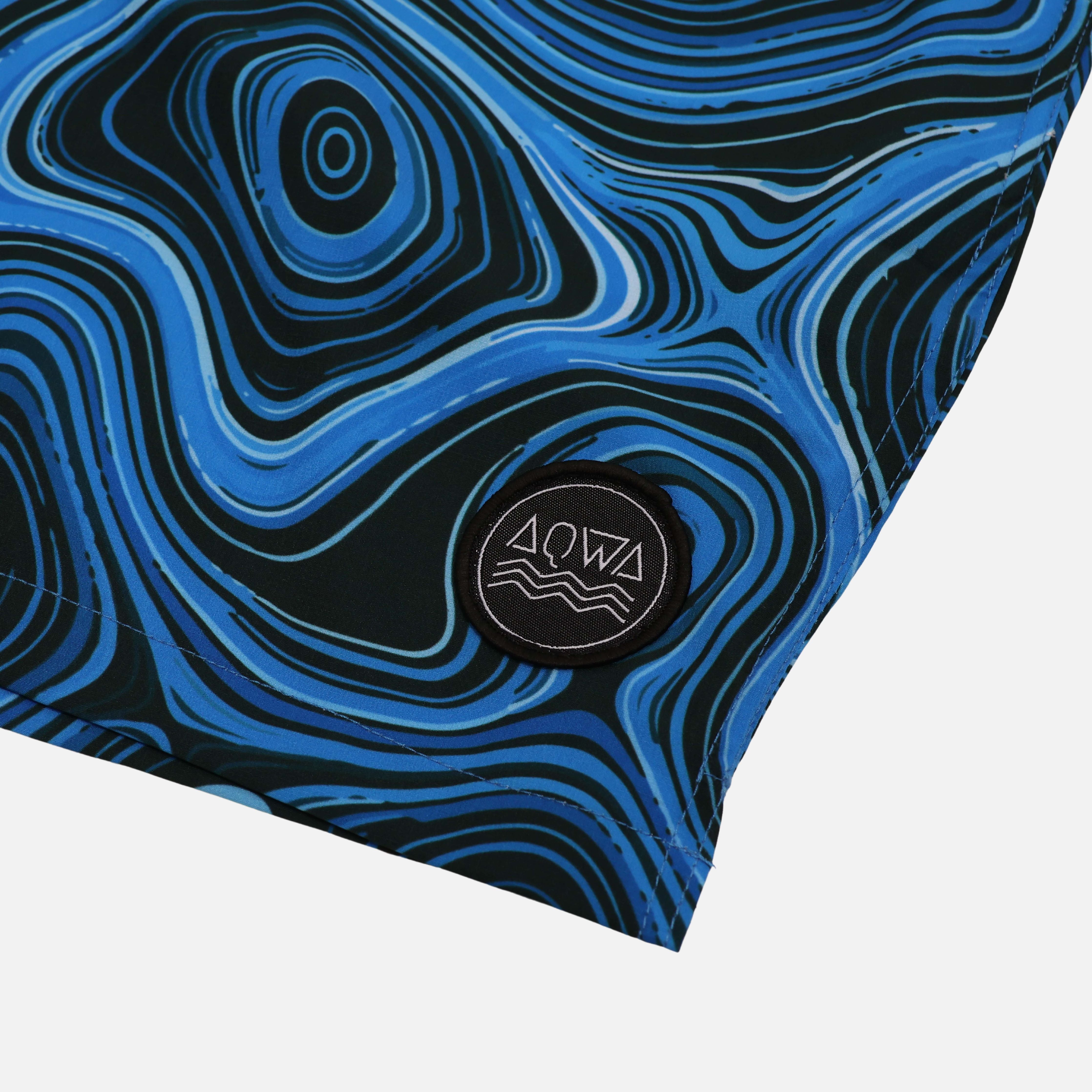 Psychedelic on sale swim trunks